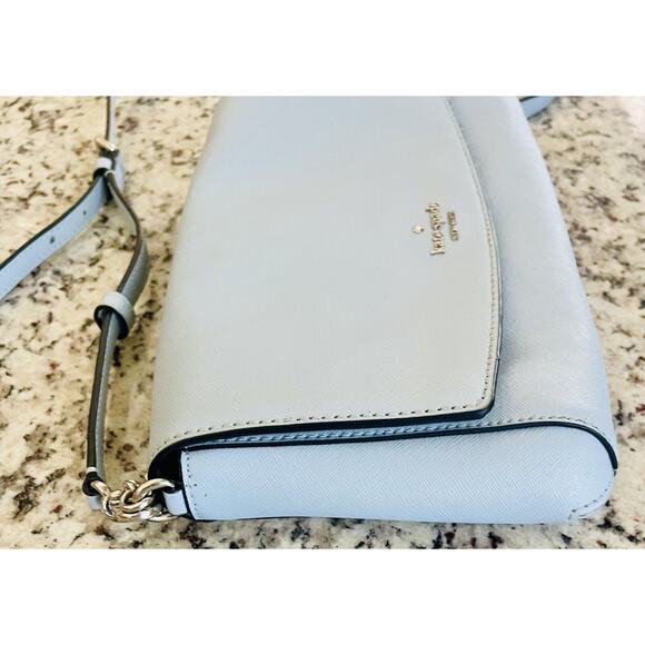 Kate Spade RETAIL $279 | Greer Leather Crossbody Bag | Color: Ocean Blue - Picture 16 of 16